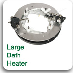 Water bath heaters